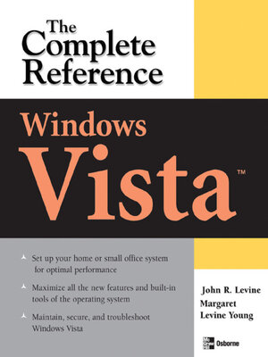 cover image of Windows Vista<sup>TM</sup>